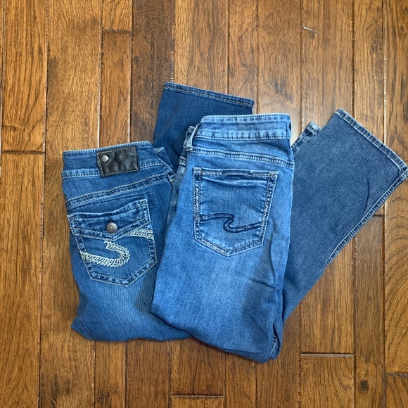 Silver Jeans Denim - Bundle of Women’s Silver Capris size W 30/31